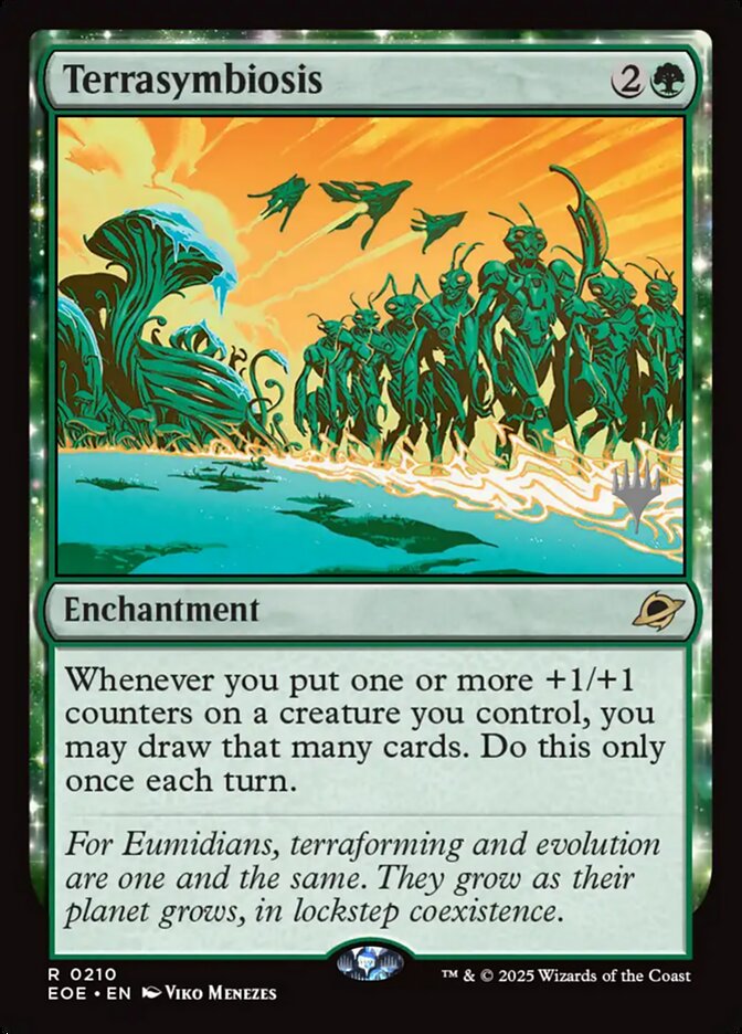 Terrasymbiosis, Edge of eternities promos Card Art