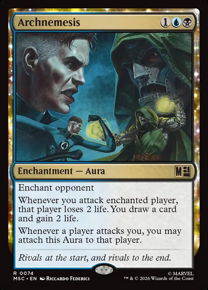 Archnemesis, Marvel Super Heroes Commander Card Art