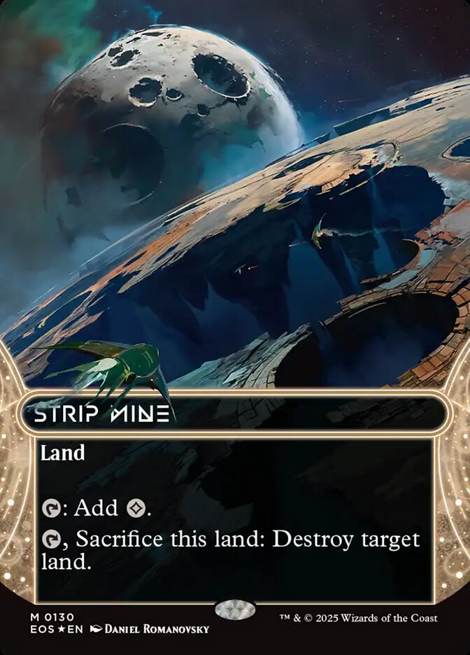 Strip Mine, Edge Of Eternities: Stellar Sights Card Art