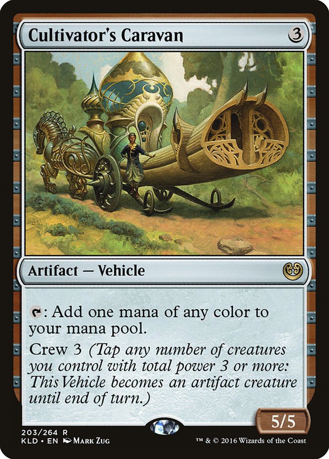 Cultivator's Caravan, Kaladesh Card Art
