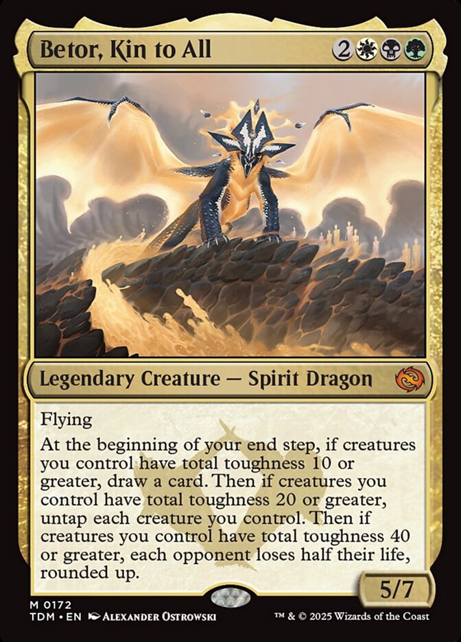 Betor, Kin to All, Tarkir: dragonstorm Card Art