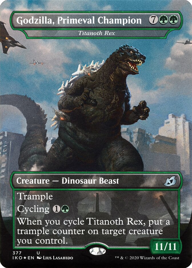 Titanoth Rex, Ikoria: Lair Of Behemoths Card Art