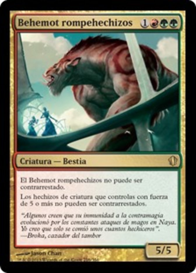 Spellbreaker Behemoth, Commander 2013 Card Art