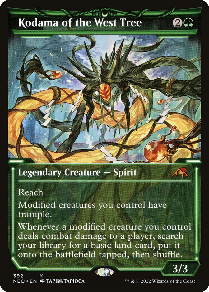 Kodama of the West Tree, Kamigawa: Neon Dynasty Card Art