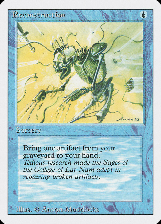 Reconstruction, Revised edition Card Art