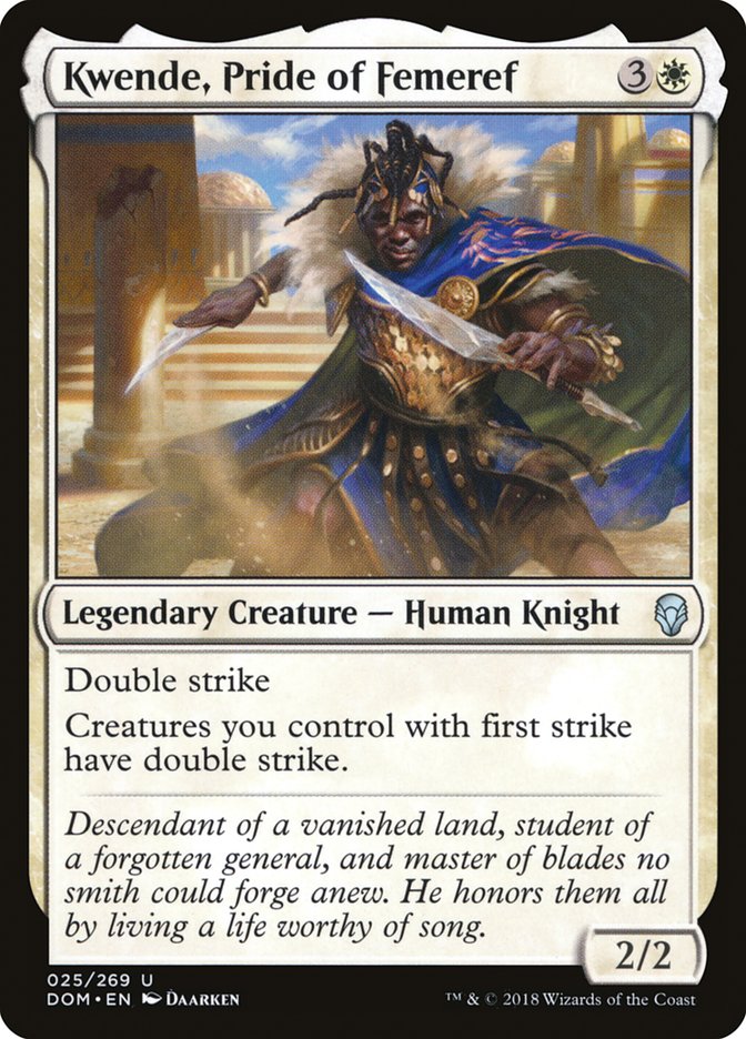 Kwende, Pride of Femeref - Foil