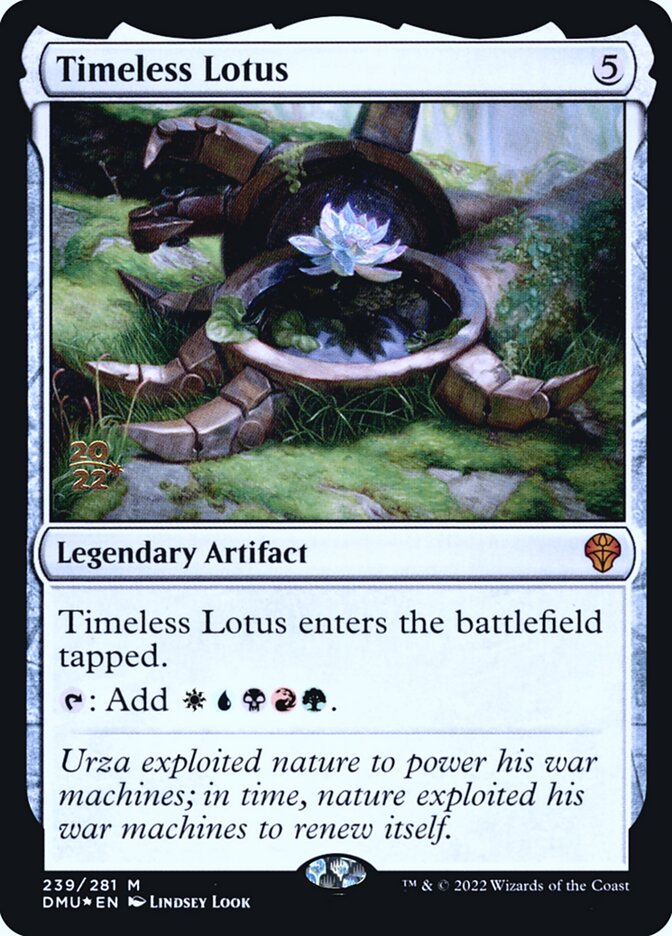 Timeless Lotus, Dominaria united promos Card Art
