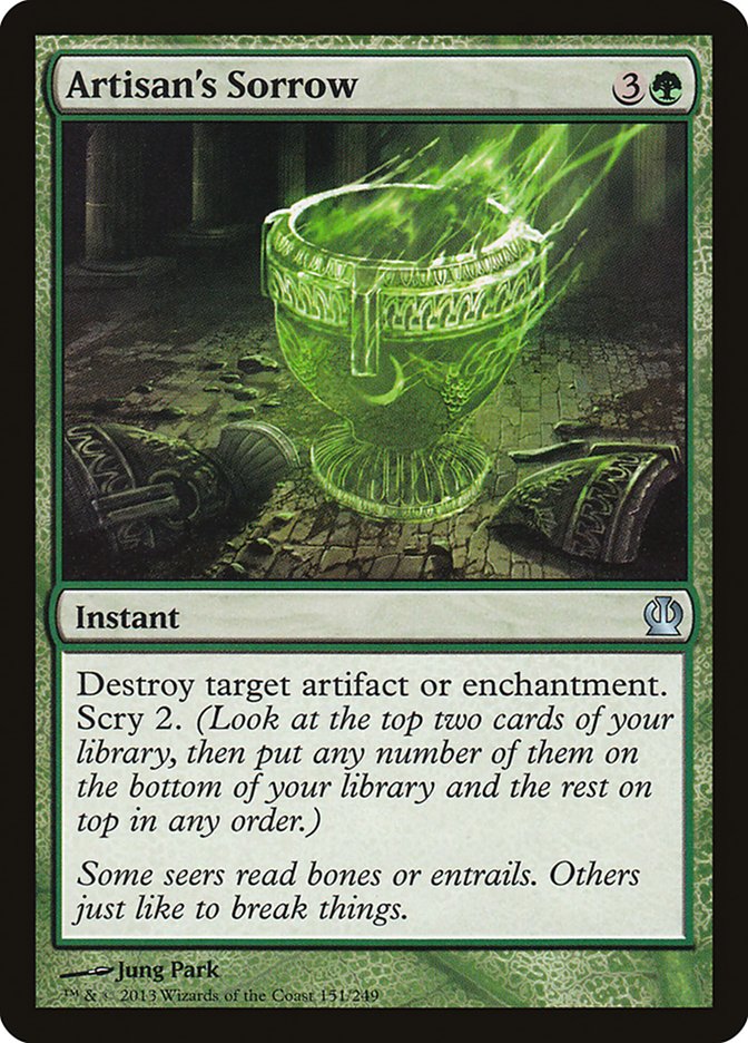 Artisan's Sorrow, Theros Card Art