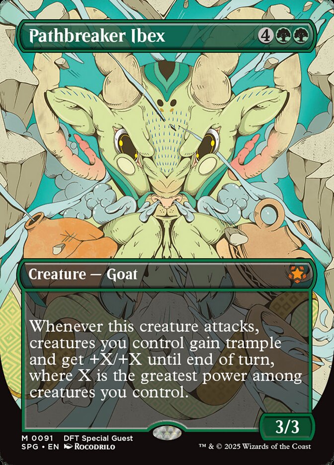 Pathbreaker Ibex, Special Guests Card Art