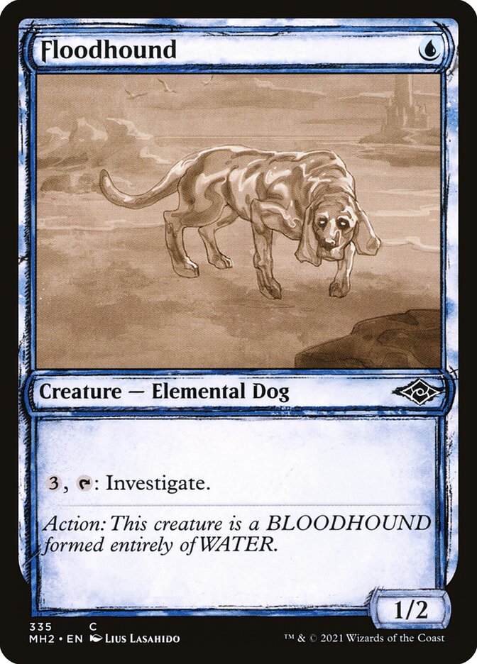 Floodhound, Modern horizons 2 Card Art