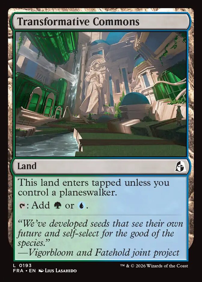 Transformative Commons, Reality Fracture Card Art