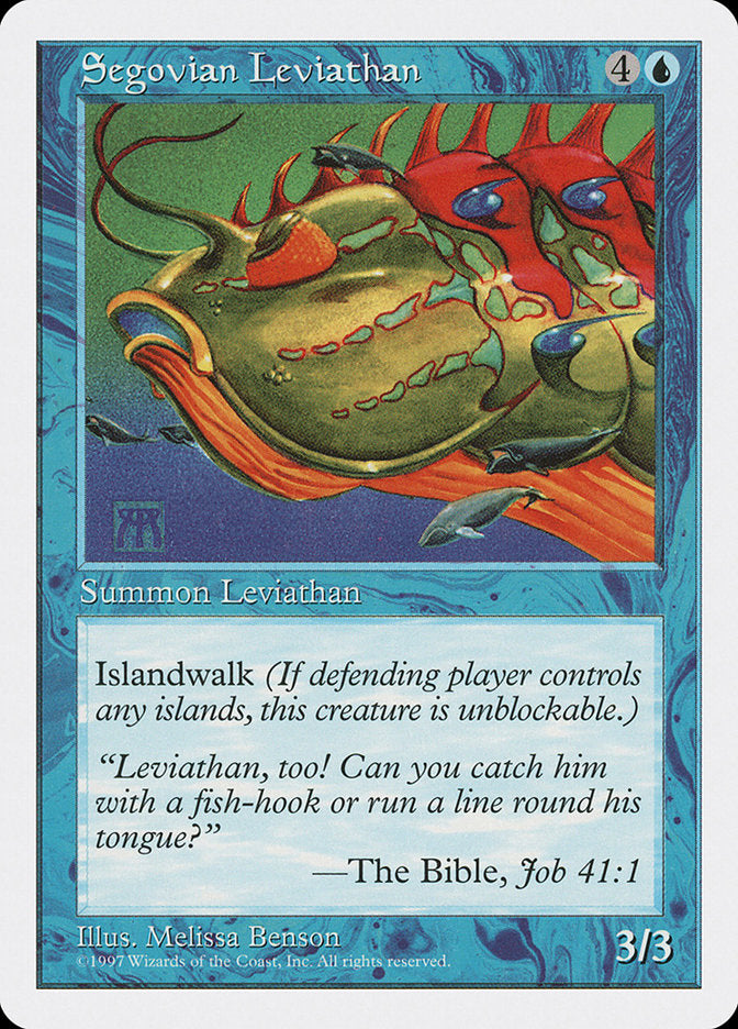 Segovian Leviathan, Fifth edition Card Art