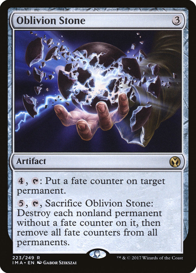 Oblivion Stone, Iconic Masters Card Art