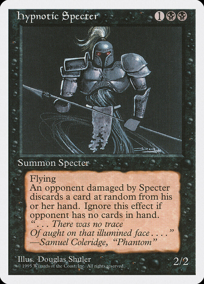 Hypnotic Specter, Fourth Edition Card Art