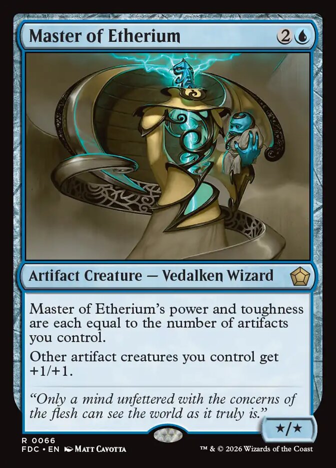Master of Etherium, Foundations Commander Card Art