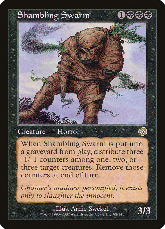 Shambling Swarm, Torment Card Art