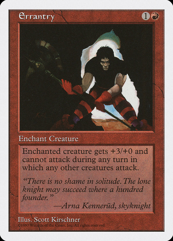 Errantry, Fifth edition Card Art