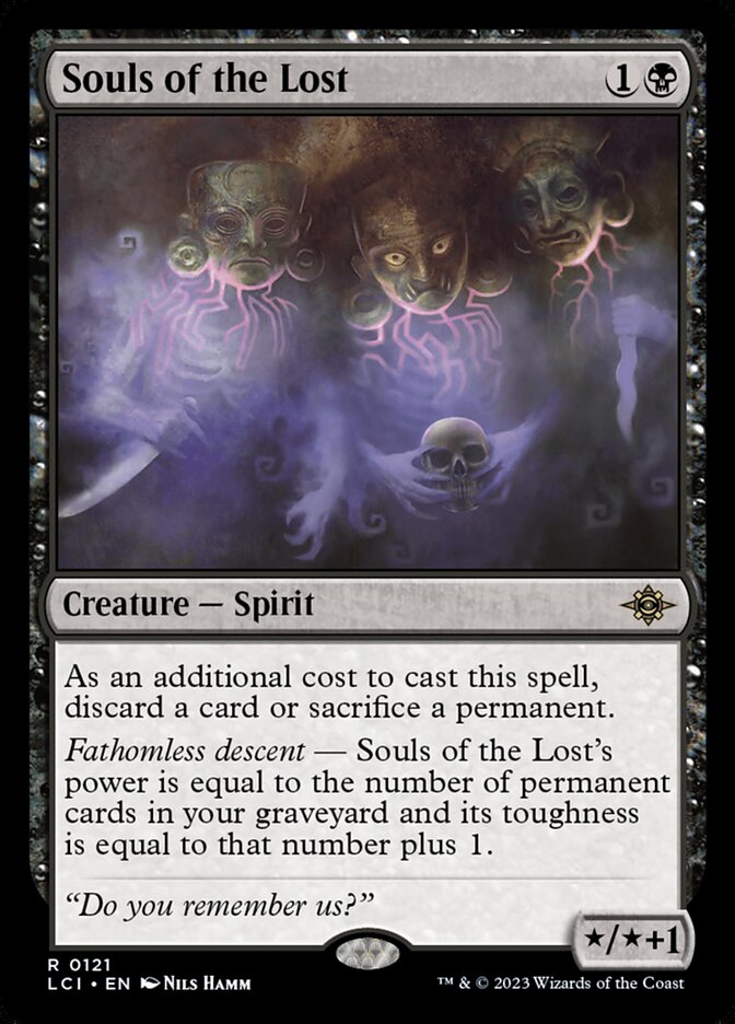Souls of the Lost, The Lost Caverns Of Ixalan Card Art