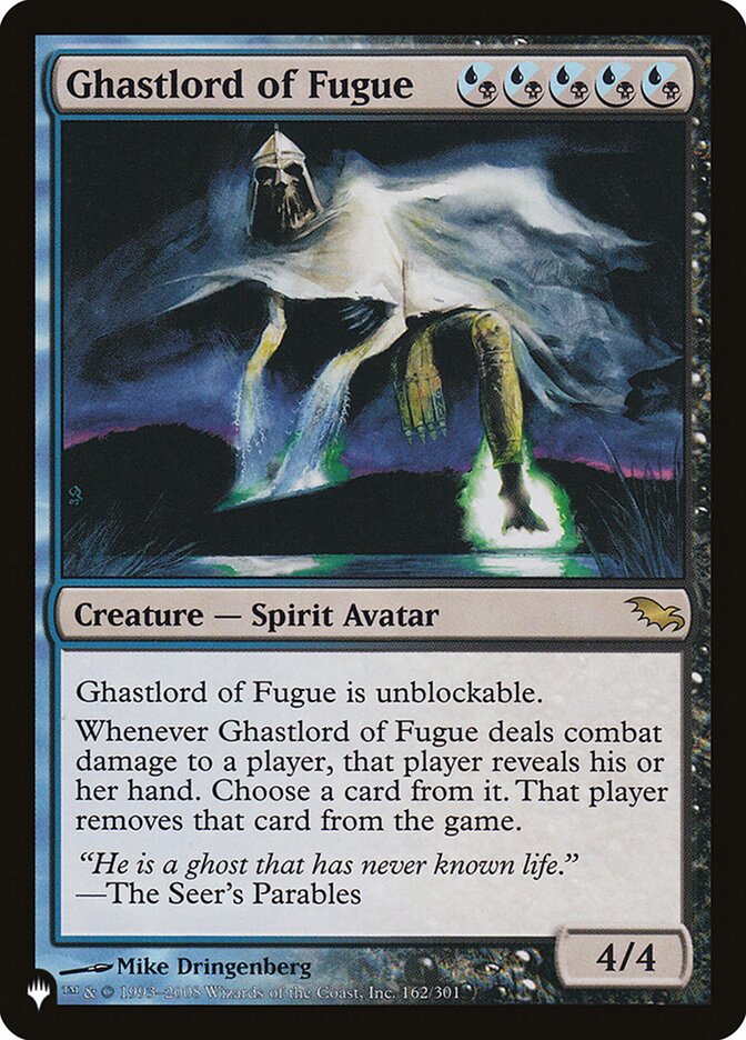 Ghastlord of Fugue, The List Card Art