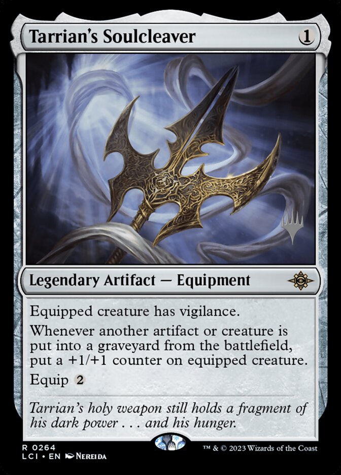 Tarrian's Soulcleaver, The lost caverns of ixalan promos Card Art