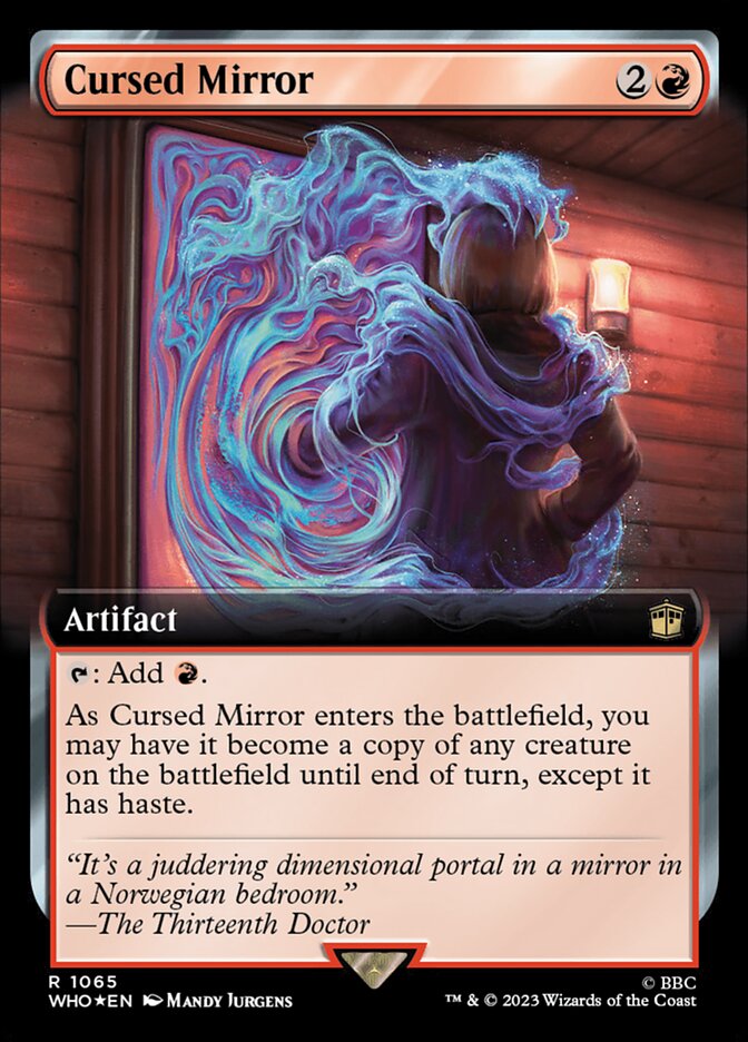 Cursed Mirror, Doctor Who Card Art