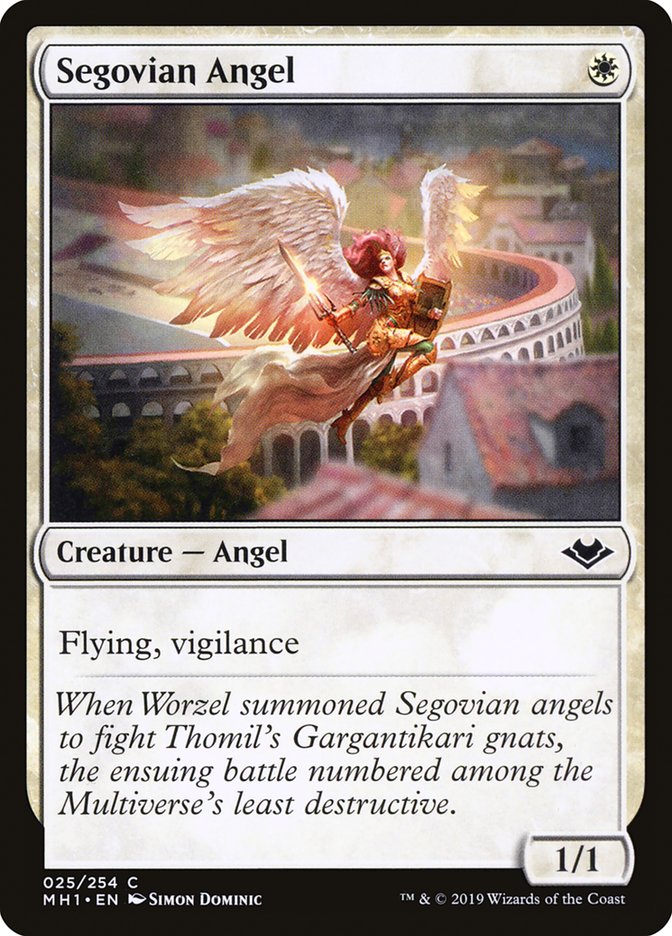 Segovian Angel, Modern Horizons Card Art