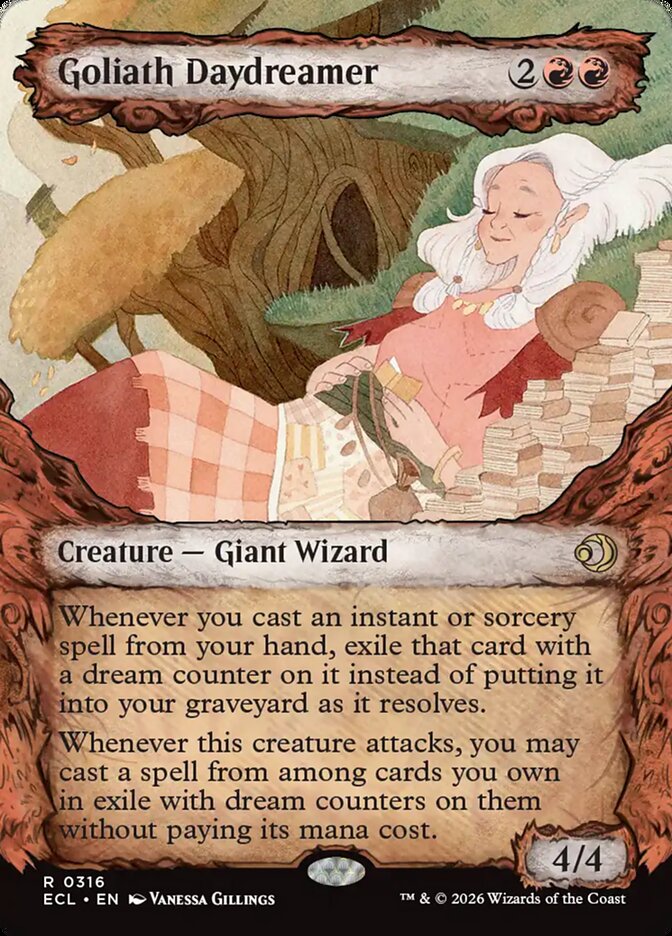 Goliath Daydreamer, Lorwyn Eclipsed Card Art