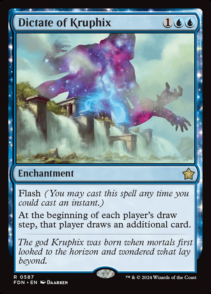 Dictate of Kruphix, Foundations Card Art