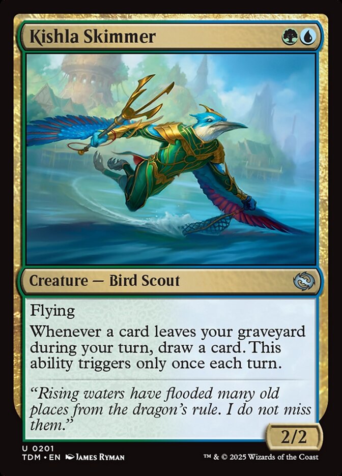 Kishla Skimmer, Tarkir: dragonstorm Card Art