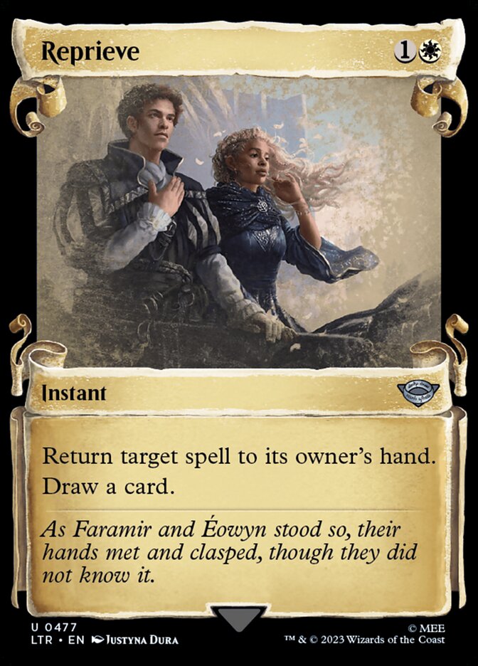 Reprieve, The Lord Of The Rings: Tales Of Middle-Earth Card Art