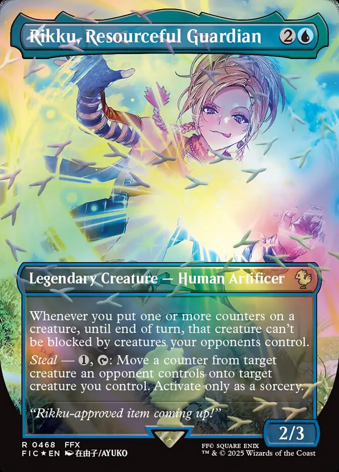 Rikku, Resourceful Guardian, Final Fantasy Commander Card Art