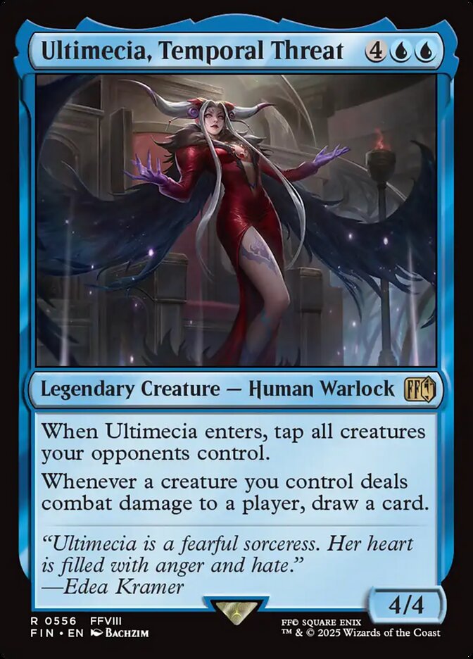 Ultimecia, Temporal Threat, Final fantasy Card Art
