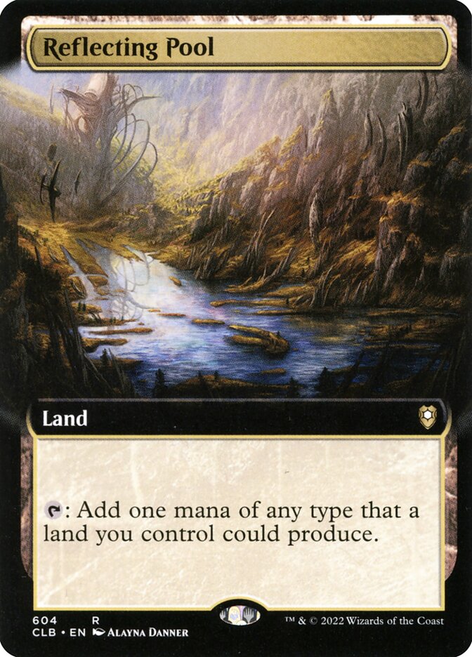 Reflecting Pool, Commander Legends: Battle For Baldur'S Gate Card Art