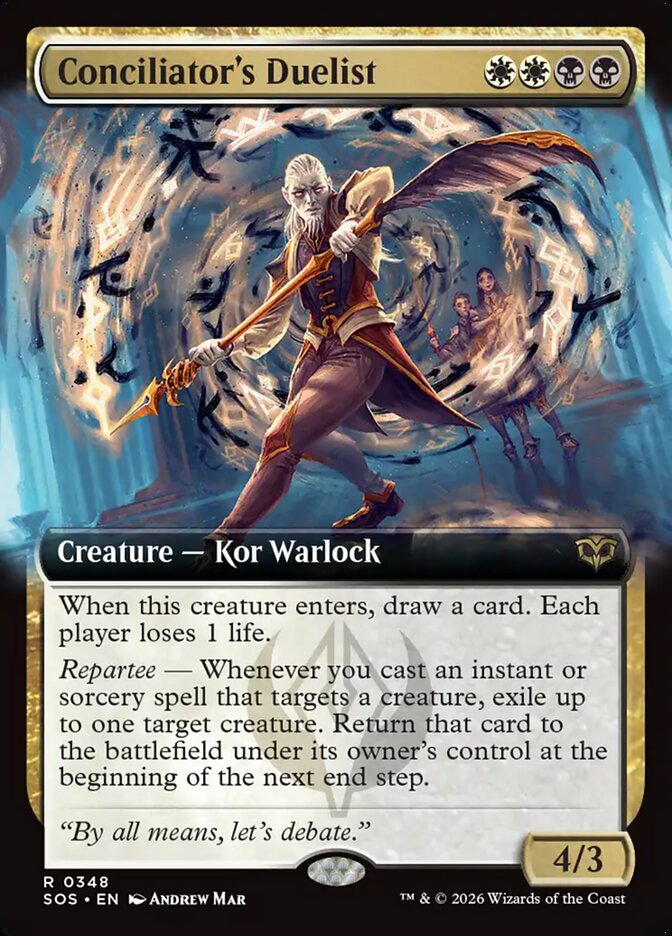 Conciliator's Duelist, Secrets Of Strixhaven Card Art