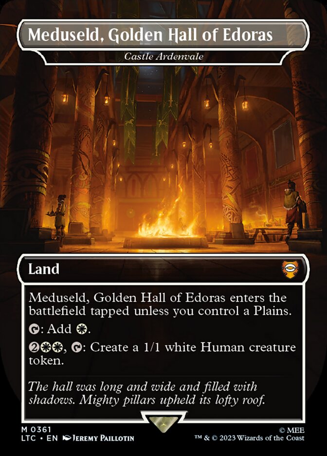 Castle Ardenvale, Tales of middle-earth commander Card Art
