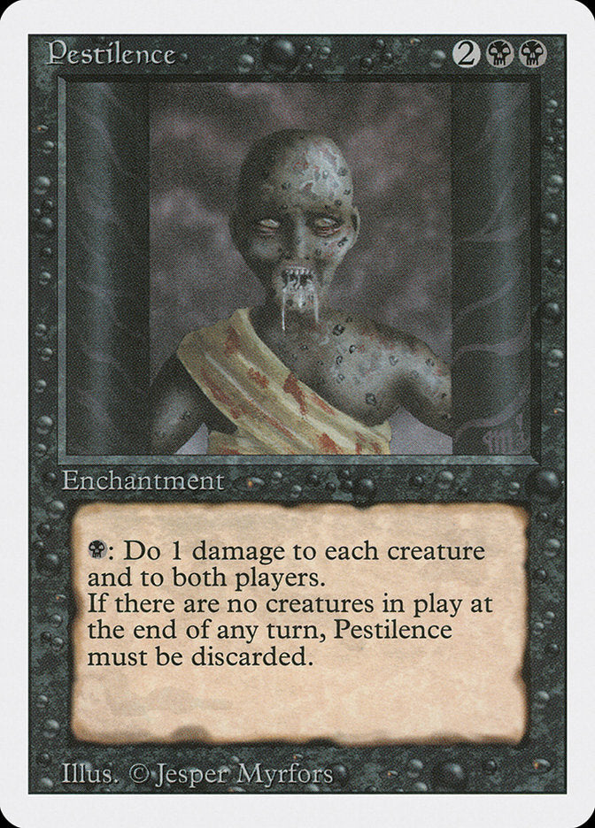 Pestilence, Revised edition Card Art