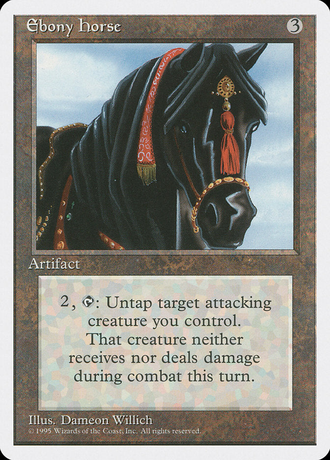 Ebony Horse, Fourth edition Card Art