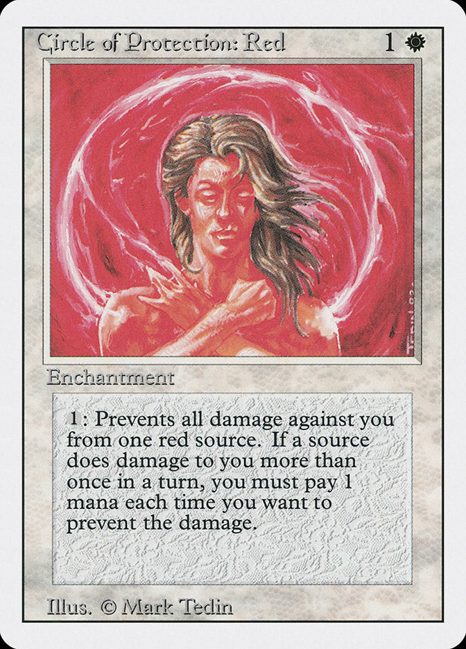 Circle of Protection: Red, Revised edition Card Art