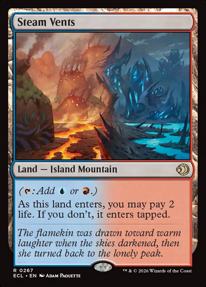 Steam Vents, Lorwyn Eclipsed Card Art