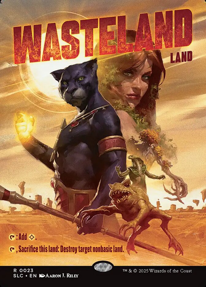 Wasteland, Secret Lair Countdown Card Art