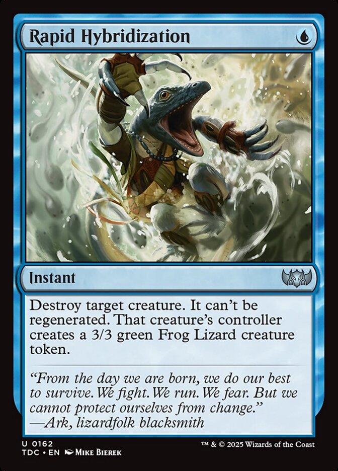 Rapid Hybridization, Tarkir: Dragonstorm Commander Card Art
