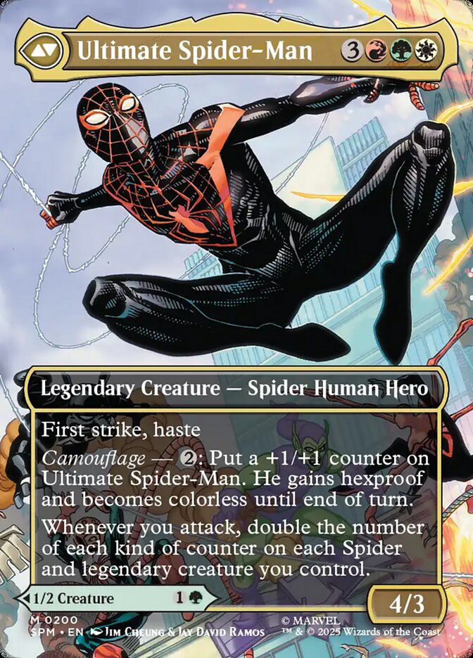 Miles Morales // Ultimate Spider-Man, Marvel'S Spider-Man Card Art