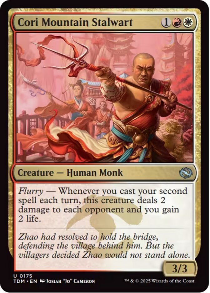 Cori Mountain Stalwart, Tarkir: dragonstorm Card Art