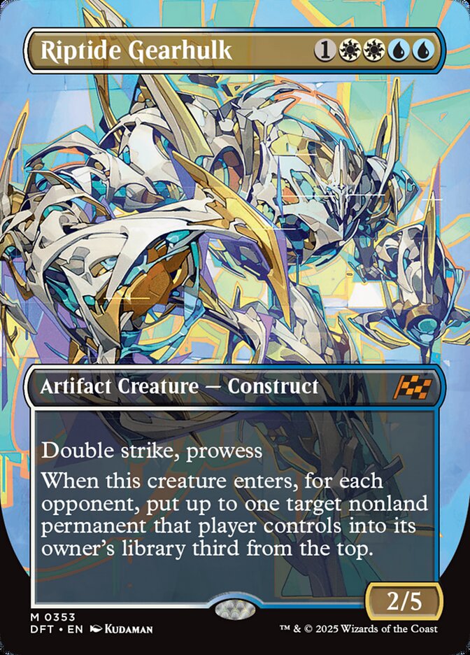 Riptide Gearhulk, Aetherdrift Card Art