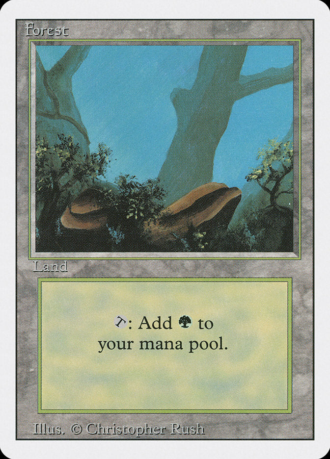 Forest, Revised edition Card Art