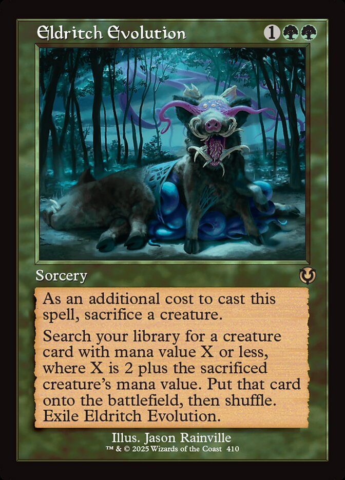 Eldritch Evolution, Innistrad remastered Card Art