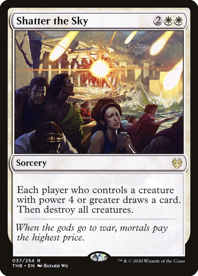 Shatter the Sky, Theros beyond death Card Art