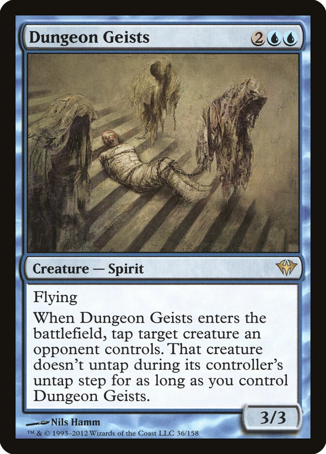 Dungeon Geists, Dark Ascension Card Art