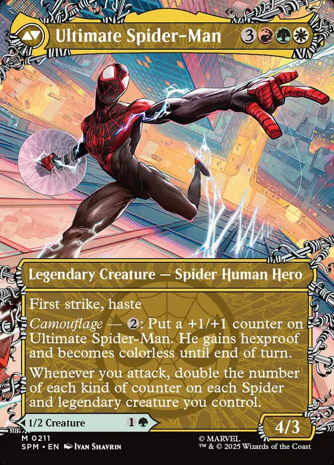 Miles Morales // Ultimate Spider-Man, Marvel'S Spider-Man Card Art