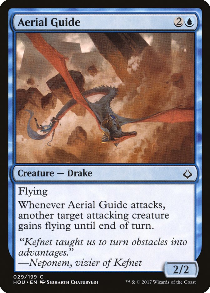 Aerial Guide, Hour of devastation Card Art